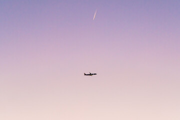 airplane flying in the sky