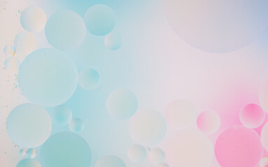 Dreamy background featuring floating pastel bubbles in shades of blue, pink, and white. Perfect for creative designs, wellness visuals, and modern art projects. beautiful cosmetic abstract background