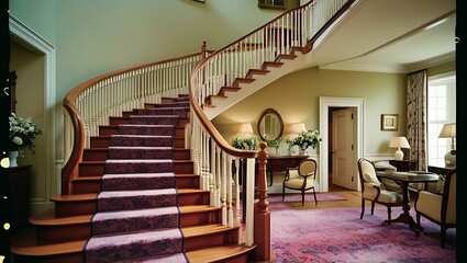 staircase in a house