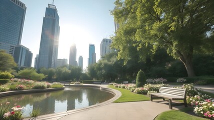 city park water feature 