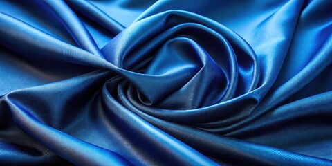 Obraz premium Navy Blue Swimwear Fabric Texture - High-Quality Nylon Material for Fashion and Design Inspiration