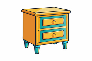 modern furniture vector illustration