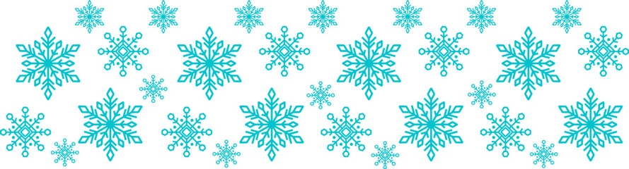 Snowflake footer