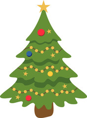 Christmas Tree Illustration