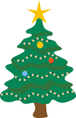 Christmas Tree Illustration