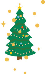 Christmas Tree Illustration