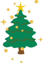 Christmas Tree Illustration