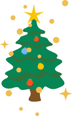 Christmas Tree Illustration