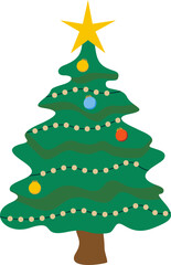 Christmas Tree Illustration