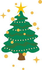 Christmas Tree Illustration