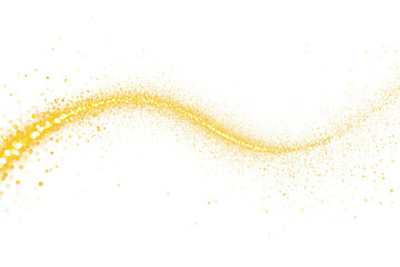 Gold glitter sparkly stardust trail shimmering path of golden Light png clipart transparent