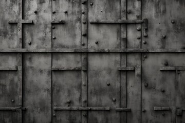 Black and gray background resembling a textured wall, with subtle shadows and a weathered appearance, giving it a rough, industrial feel.