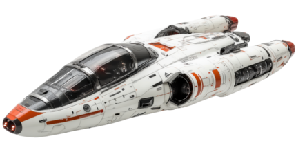 aircraft isolated on white background