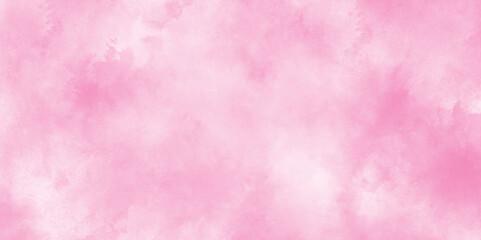 pink background with blurry and cloudy fog, Stain artistic hand painted texture of pink, pastel hand painted watercolor of pink texture, White smoky watercolor painting on old paper texture.