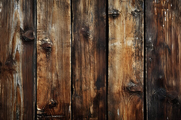 Naklejka premium Aged Wooden Plank Surface for Rustic Cottage Style Backgrounds and Designs : Generative AI