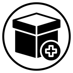 medical glyph icon