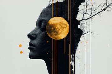 A dramatic infographic about mythical legends, featuring dark, mysterious visuals and haunting text arrangements