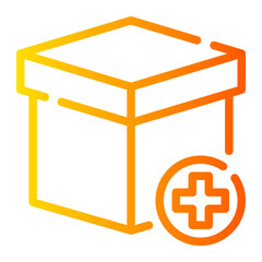 medical gradient icon
