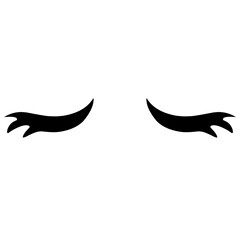 Hand drawn Isolated Eyebrows  Cartoon