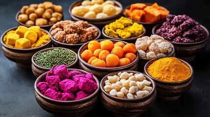 Explore diverse Indian desserts for Holi filled with vibrant colors and rich flavors