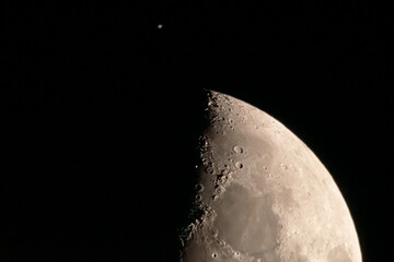 月と土星20241208