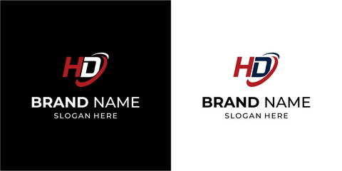 Creative Abstract HD Letter Logo,Illustration,Design Inspiration,Vector,Icon