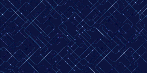 Abstract blue circuit board technology futuristic Background