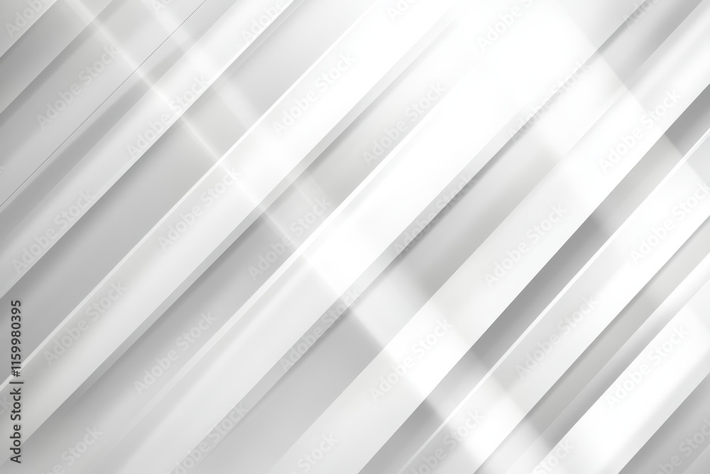 Poster Abstract gray diagonal lines background with light effects.