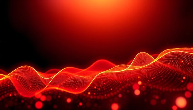 Dynamic Energy: Colorful Visualization of Sound Waves in a Digital Realm