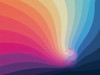 Fototapeta premium Rainbow multicolour abstract background. Elegant. Corporate. Marketing. Blank template. Design illustration. Space for copy. Conceptual. Flowing.