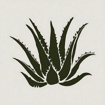 recommend clip art: aloe vera plant