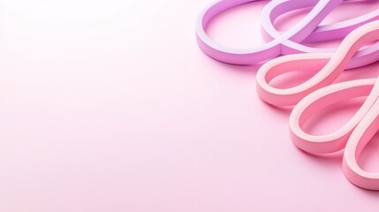 Creating Elegant Ribbon Decorations Studio Photo Minimalist Close-up Crafting Ideas for Events