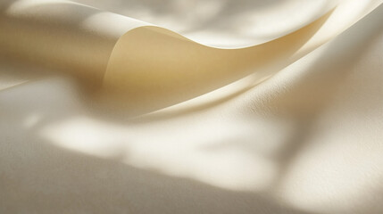 Obraz premium Beige Paper Texture Background with Smooth and Minimalistic Design