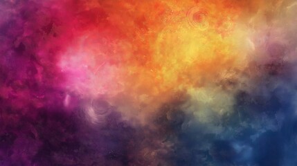 A colorful abstract painting