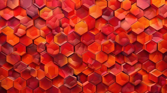 Vibrant Floral Mouth. Colorful and Textured Artistic Creation