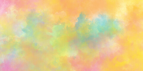 Brush stroked painting of colorful watercolor with holographic color, hand drawn stains watercolor texture, painted watercolor background design with paint and colorful stains.