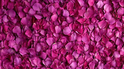 Obraz premium Stunning Top View of Fresh Pink Roses Pattern, Serving as a Natural and Elegant Wallpaper Background. Perfect for Interior Design and Floral Decor Inspiration