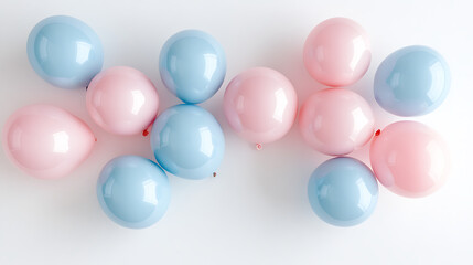 Pastel Balloons for a Celebration