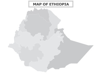 African Countries Geography Political map. Political map of country with capital, province or state capital, major cities and town.