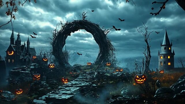 Gothic Halloween Videos 4K