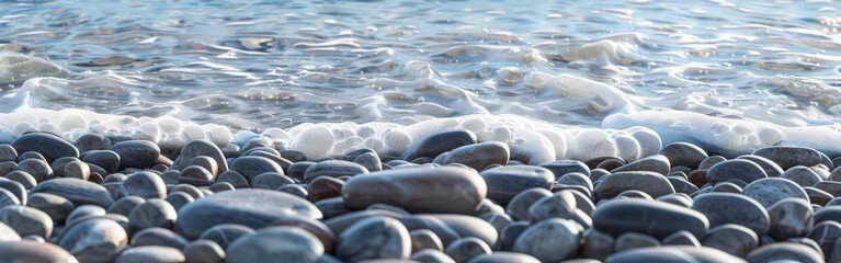 Serene Reflections. Peaceful morning by the azure lake