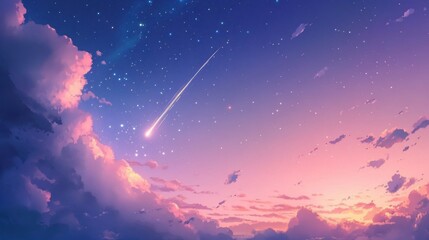 Fototapeta premium sunrise in the sky