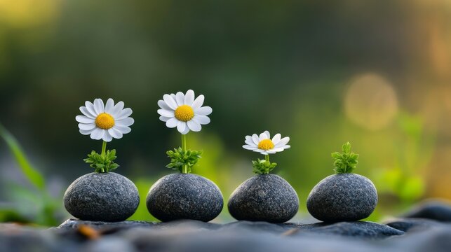 Four stages of Competence with Icons and description placeholder in an Infographic template