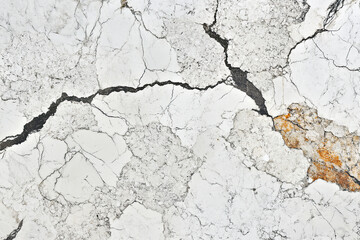 Obraz premium Minimalistic white marble texture background with subtle veining