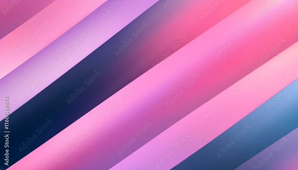 Aufkleber Modern pink purple abstract background with lines and square shape gradation color. Suit for presentation design and business needs. Motion line dash background. Abstract pink background texture