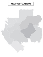 African Countries Geography Political map. Political map of country with capital, province or state capital, major cities and town.