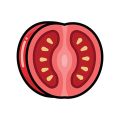 tomato icon vector design template elegant style