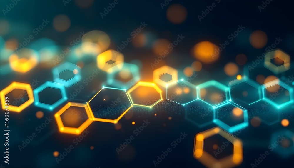 Aufkleber White geometric hexagonal honeycomb shape texture background 3d copy space. Abstract white hexagonal geometric luxury white 3d futuristic honeycomb mosaic white background. Wall of white hexagons
