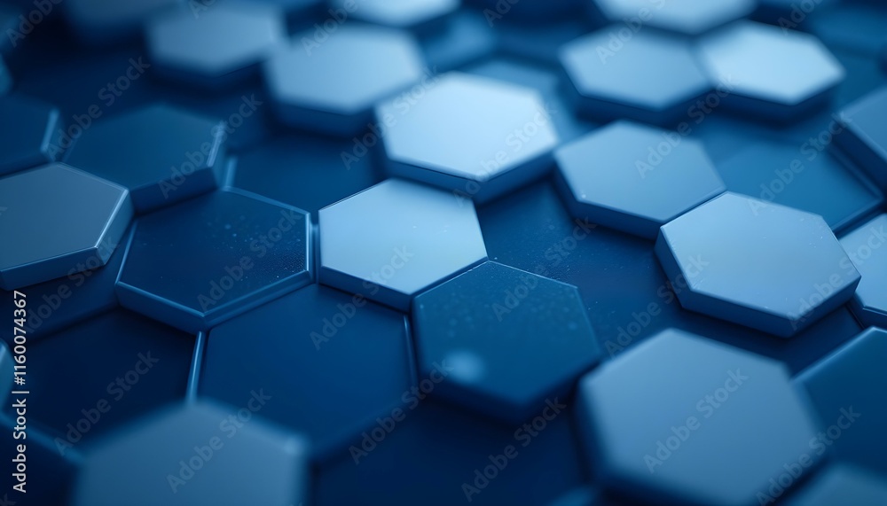 Aufkleber White geometric hexagonal honeycomb shape texture background 3d copy space. Abstract white hexagonal geometric luxury white 3d futuristic honeycomb mosaic white background. Wall of white hexagons