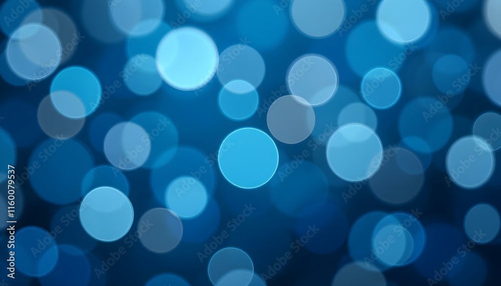 Poster Abstract background with squeezed circles on light blue. Abstract simple blue thin to thick line irregular squeeze pattern background. Empty blank bright very light sky blue and white color